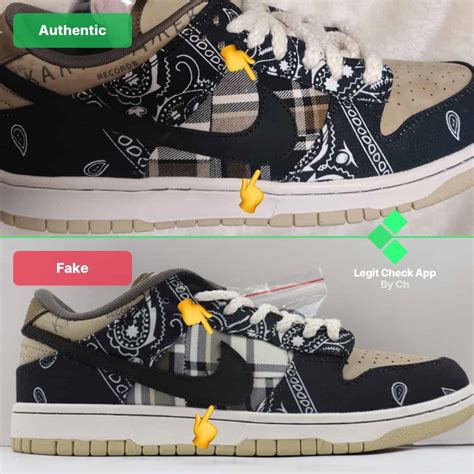 nike sb dunk travis scott real vs fake|travis scott dunks real or fake.